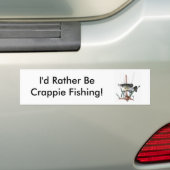 クラッピーの山 バンパーステッカー (車上)