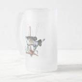 クラッピーの山 フロストグラスビールジョッキ (正面左)