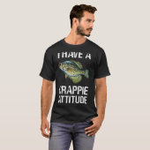 クラッピーの釣り キャッピーな気分 Tシャツ (正面フル)