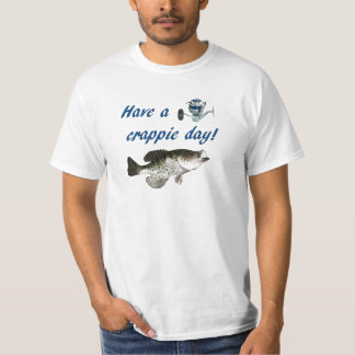 クラッピーの魚釣りのTシャツ Tシャツ