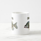 クラッピーの魚釣り コーヒーマグカップ (中央)