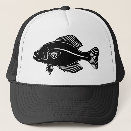 クラッピーの魚 キャップ (正面)