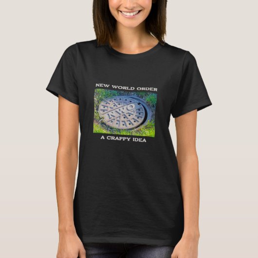 クラッピーアイディア(黒)Tシャツ Tシャツ (正面)