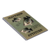 クラッピー姿勢魚釣り ノートブック (右側)