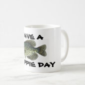 クラッピー日を過して下さい コーヒーマグカップ (正面右)