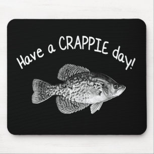 "クラッピー日"の-クラッピーの魚釣りを持って下さい マウスパッド