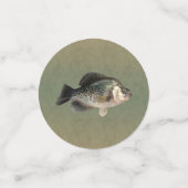 クラッピー誕生日カスタム写真 コンフェッティ (スモール正面)