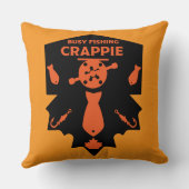 クラッピー魚釣りカナダ クッション (裏面)