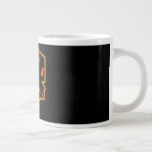 クラッピー魚釣りカナダ ジャンボコーヒーマグカップ (右)