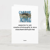 クラッピー・フィッシュイン・キング カード (裏面)