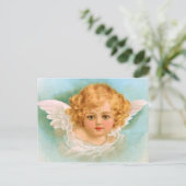 クラップサドル魅力的：クリスマス天使 シーズンポストカード (スタンド正面)