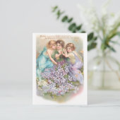 クラップサドル魅力的：妖精 ポストカード (スタンド正面)