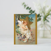 クラップサドル：クリスマスエンジェル シーズンポストカード (スタンド正面)