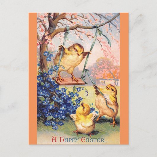 クラップサドル：バイディのスイング ポストカード (正面)