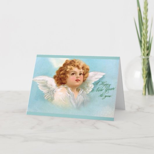 クラップスドル: チャーミングな新年の天使 シーズンカード (正面)