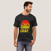 クラップハンディキャップ車いす身体障害者手帳 Tシャツ (正面フル)