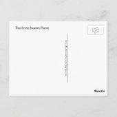 クラッ忘れカー、ポリーはがきや、オウムが欲しい ポストカード (裏面)