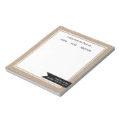 クラッ素朴ト「お母さんから」パーソナライズされた、 ノートパッド (回転)