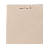 クラッ素朴ト ノートパッド (正面)