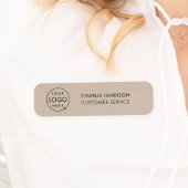 クラッ素朴ト |社員ロゴスモダンタッフ 名札