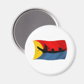 クラツォップ族国旗の磁石 マグネット (正面/裏面)