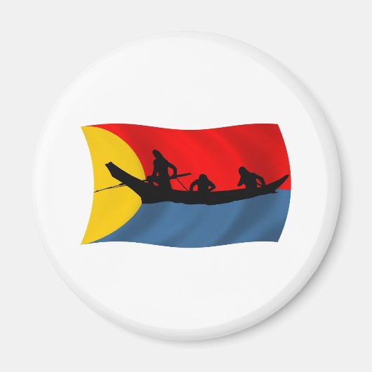 クラツォップ族国旗の磁石 マグネット (正面)