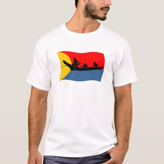 クラツォップ部族の旗Tシャツ Tシャツ (正面)