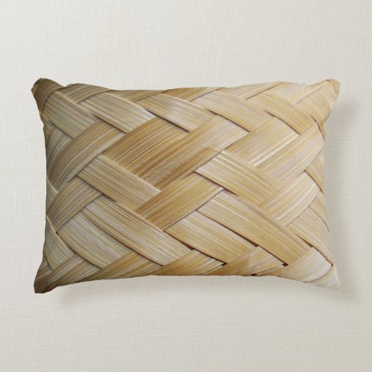 クラティプタイラオス三竹篭 アクセントクッション (正面)