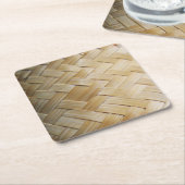 クラティプタイラオス三竹篭 スクエアペーパーコースター (アングル)