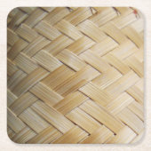クラティプタイラオス三竹篭 スクエアペーパーコースター (正面)