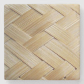 クラティプタイラオス三竹篭 ストーンコースター (正面)