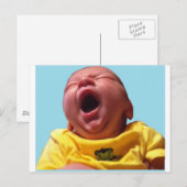 クラトンのあくびをする ポストカード (正面/裏面)