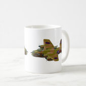クラトン・レトロ爆撃機 コーヒーマグカップ (正面右)