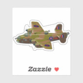 クラトン・レトロ爆撃機 シール (シート)