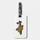 クラトン・レトロ爆撃機 ラゲッジタグ (裏面縦)