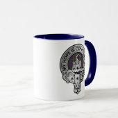 クラナルドクレストのクラナルドマクドナルド&タータンチェックマグ マグカップ (正面右)