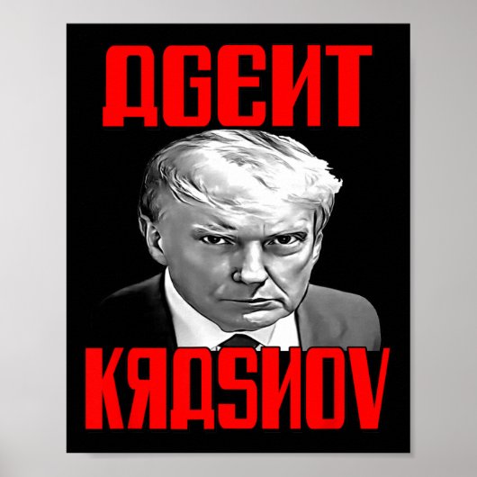 クラノフ - ロシアのトランプ ポスター (正面)