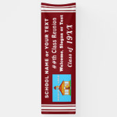 クラパーソナライズされたス懇親会バナー 横断幕 (縦)