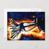 クラビエ。 ポストカード (正面/裏面)