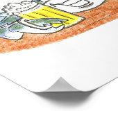 クラビタリープリント ポスター (角)