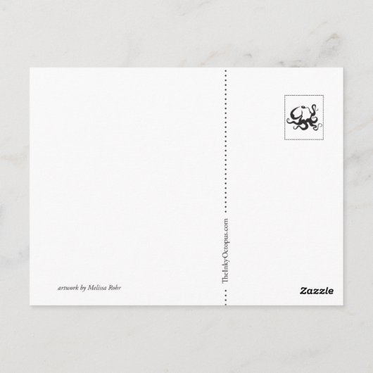 クラビー ポストカード (裏面)