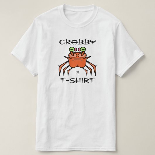 クラビーTシャツジョークv1 Tシャツ (デザイン正面)