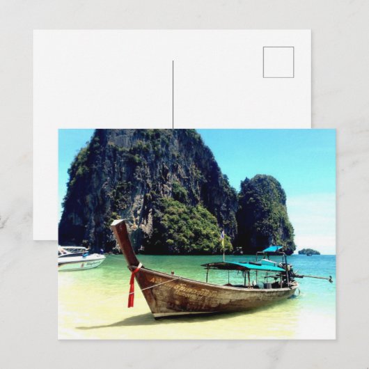 クラビ（タイ） ポストカード (正面/裏面)