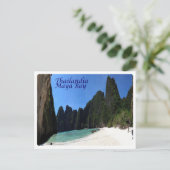 クラビ – Maya Bay – タイ –  ポストカード (スタンド正面)