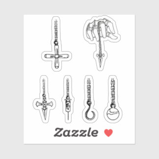 クラピカのチェーンハンターxハンターステッカーパック シール