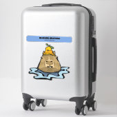 クラピバラ シール (スーツケース)