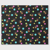 クラピーな誕生日包装紙を持たない転が-  ラッピングペーパー (フラット)