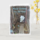 クラピー誕生日カード カード (黄色い花)