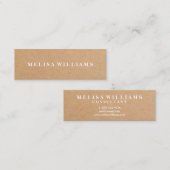 クラフエレガントト スキニー名刺 (正面/裏面)