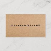 クラフエレガント素朴ト 名刺 (正面)